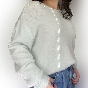 H&M Light Green Loose Shirt